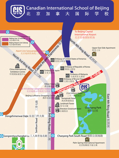 CISB Location Map